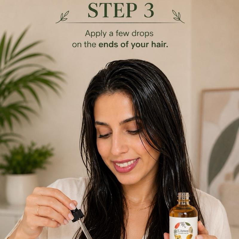 L’Areen Plumeria Hair Oil- 2 fl oz